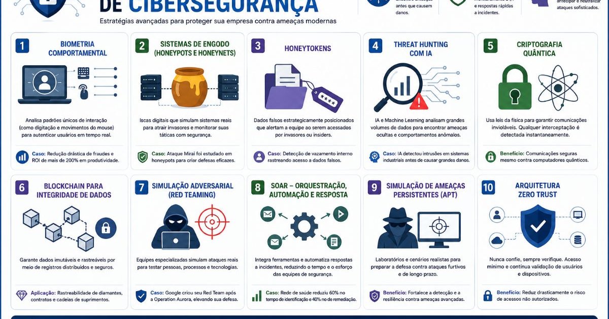 10 Técnicas Inovadoras de Cibersegurança que Estão Mudando o Mercado
