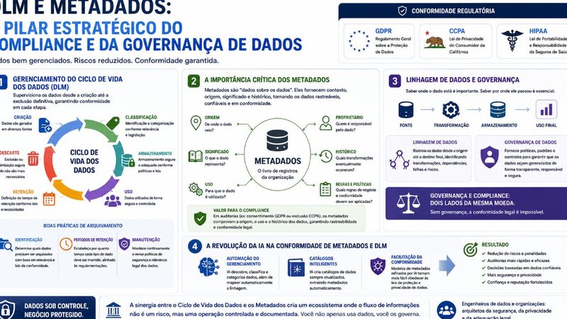 Como o Ciclo de Vida dos Dados Garante Compliance e Segurança da Informação