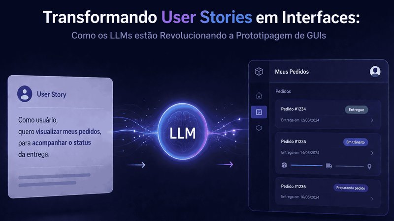 Transformando User Stories em Interfaces: Como os LLMs estão Revolucionando a Prototipagem de GUIs