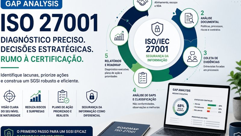 Guia Completo de Gap Analysis para a ISO/IEC 27001: Como Conduzir com Sucesso